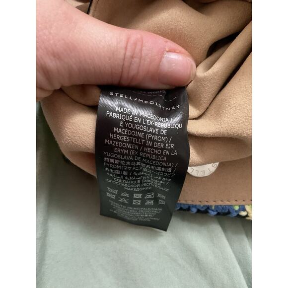 Stella McCartney Mini Falabella Colorblock Braided Shoulder Bag NWT - Picture 5 of 8